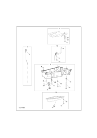 12639146-Indicator assy-oil level