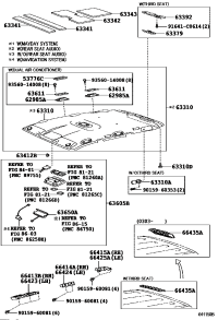 6298560010A0-REGISTER, ROOF SIDE AIR OUTLET