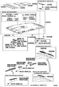 6331060700B0-HEADLINING ROOF