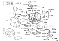 7896060060A0-BAND ASSY, NO.2 FOLD SEAT STOPPER, NO.1