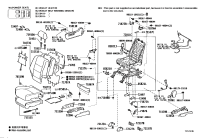 7212360080B0-COVER, SEAT TRACK BRACKET, OUTER FRONT RH