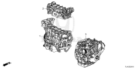 100025PCH10-BLOCK ASSY-CYLINDER