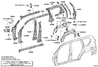 6101460041-PANEL SUB-ASSY, SIDE, INNER LH