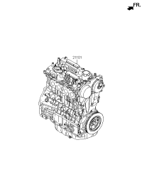 1T06T2GA15F-ENGINE ASSY-SUB