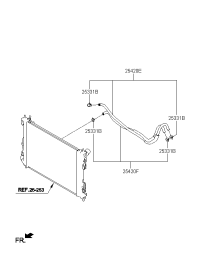 254204X000-HOSE-OIL COOLER