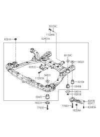 624053K000-CROSSMEMBER COMPL(ASSY)