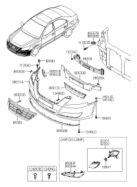 865830R500-GARNISHL*NH609L*