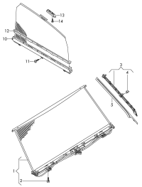 4G5861325B-Roller shutter-rr window glass