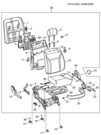 9020176-Seat assy-driver