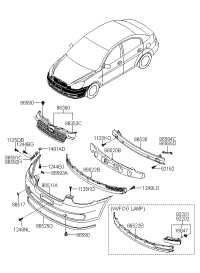 865221E000-MOULDING -FR BPR A/I