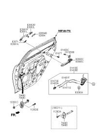 79480D6000-CHECKER ASSY-RR DR L