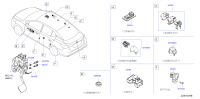 254506CA0A-SW ASSY,SUN ROOF