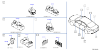 255703VA3F-SWITCH ASSY MIR