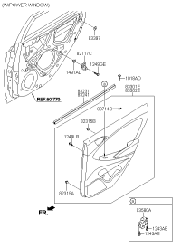 833070U330RDA-PANELASSYRRDRTRIMLH