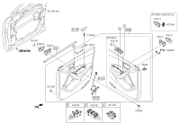 823072W030VFG-PANEL ASSY-FRONT DOOR TRIM,LH