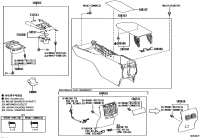 3355406090-COVER, SHIFT LOCK RELEASE BUTTON