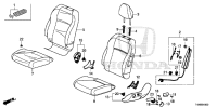 81140T4NH01ZC-HEADREST ASSY-FRONT SEAT