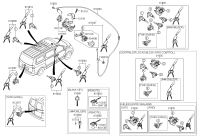 819054H050-KEY & CYLINDER SET-LOCK