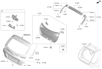 81230J9000-LATCH ASSY-TAIL GATE