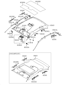 928001E300XU-LAMPASSYO/HEADCONSOLE