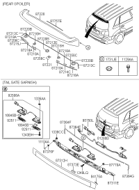 812602P010-OUTSIDE HDL & LOCK ASSY-T/LID