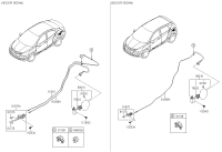 815900U000-CATCH ASSY-FUEL FILLER DOOR