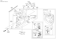 823064H020G3-PANEL ASSY-FRONT DOOR TRIM,RH