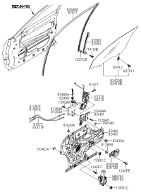 824103F150-GLASS ASSY DR F SLH