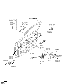 793902K000-CHECKER ASSY-FR DOOR