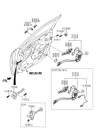 793902V000-CHECKER ASSY-FR DOOR