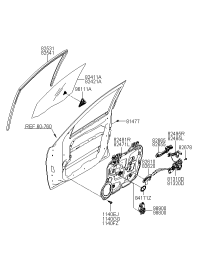 826202B000J4-HANDLE ASSY-DR I/S R