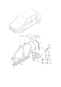 L5G0810379A-BRACKET, REINFORCEMENT