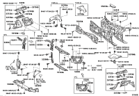 5321150901-SUPPORT SUB-ASSY, RADIATOR, RH