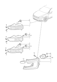 3G0941661E-Halogen lamp