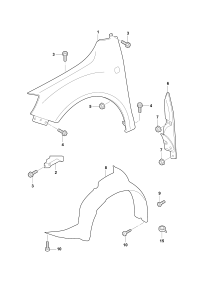 5J0821141A-BRACKET,HARNESS