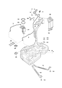 3QG201055D-FUEL TANK COMPL