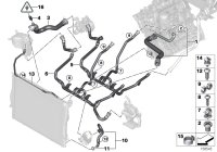 17127531768-RADIATOR HOSE/E82/E88/E90/E91