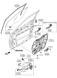 81310C9000-LATCH ASSY-FRONT DOOR,LH