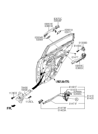 79480C9500-CHECKER ASSY-RR DR L