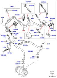 LR007111-HOSE ASSY-EGR COOLER,OUT