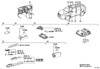 813600E030A0-LAMP ASSY, SPOT, RH