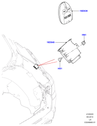 LR033462-Receiver-radio remote
