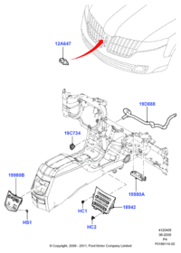 W710338S403-CLAMP, ROCKER PANEL