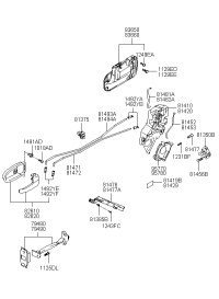 7948017000-CHECKER ASSY-RR DR L