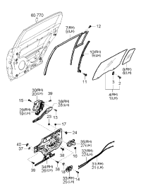 814713F000-CABLE ASSY-RR DR I/S HDL