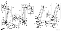04814T6DH00ZA-S/belt outer assy-fr rh