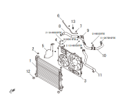 1303014XKZ2CA-Joint, radiator water inlet