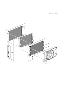 26209143-Radiator, (incl. 4,5)