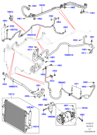LR022635-HOSE ASSY-EGR COOLER,OUT