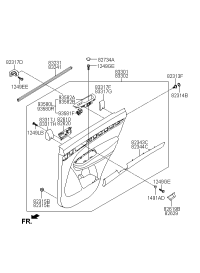 833012P060AL7-PANEL COMPL-REAR DOOR TRIM,LH